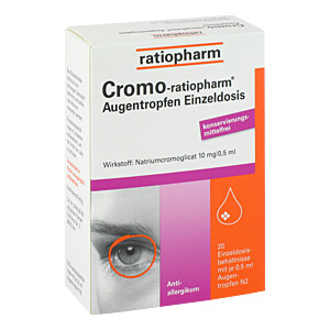 CROMO-RATIOPHARM Augentropfen Einzeldosis