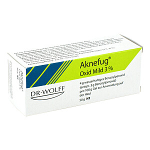 AKNEFUG oxid mild 3 prozent Gel