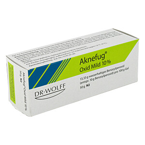 AKNEFUG oxid mild 10 prozent Gel