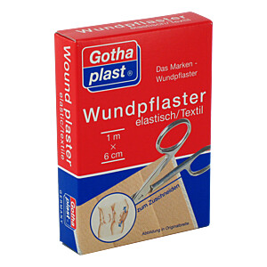 GOTHAPLAST Wundpfl.elastisch 6 cmx1 m geschnitten