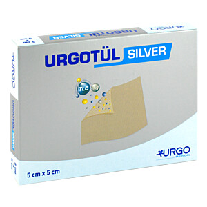 URGOTÜL Silver 5x5 cm Wundgaze