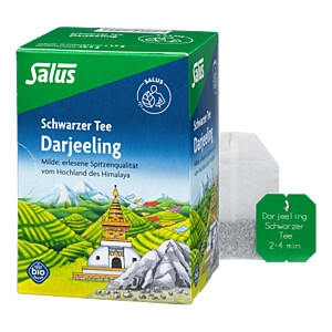 DARJEELING schwarzer Tee Bio Salus Filterbeutel