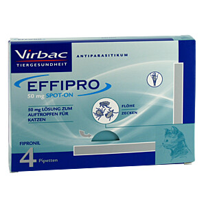 EFFIPRO 50 mg Lösung z.Auftropfen für Katzen