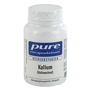 PURE ENCAPSULATIONS Kalium Kaliumcitrat Kapseln