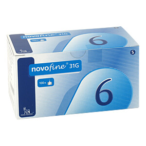 NOVOFINE Nadeln 31 G 0,25x6 mm