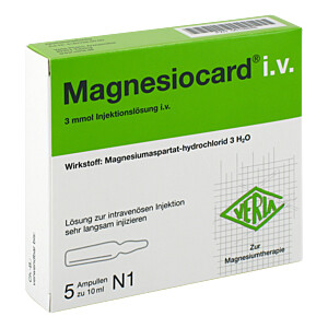 MAGNESIOCARD i.v. Injektionslösung