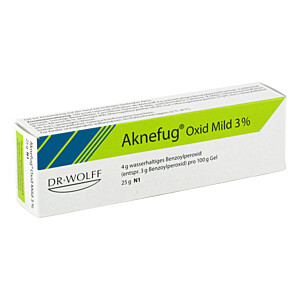 AKNEFUG oxid mild 3 prozent Gel