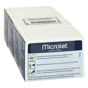 MICROLET Lanzetten farbig