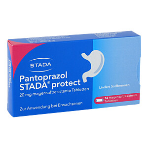 PANTOPRAZOL STADA protect 20 mg magensaftresistentTabletten