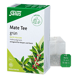 MATE TEE grün Kräutertee Mate folium Bio Salus