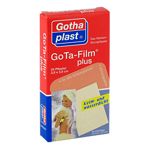 GOTA FILM plus 3,8x3,8 cm Pflaster