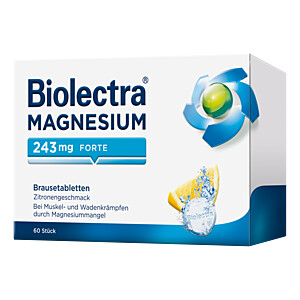 BIOLECTRA Magnesium 243 mg forte Zitrone Br.-Tabletten