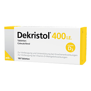 DEKRISTOL 400 I.E. Tabletten