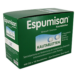 ESPUMISAN Kautabletten f.bildgebende Diagnostik