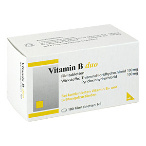 VITAMIN B DUO Filmtabletten