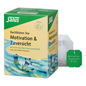 BACHBLÜTEN TEE Motivation&Zuversicht Bio Salus Fbt