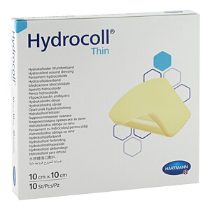 HYDROCOLL thin Wundverband 10x10 cm