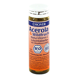 ACEROLA & WILDFRUCHT Vitamin C Lutschtabletten