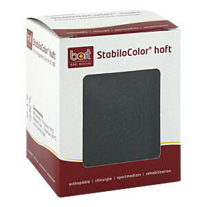 BORT StabiloColor haft Binde 8 cm schwarz