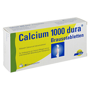 CALCIUM 1000 dura Brausetabletten