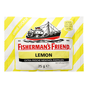 FISHERMANS FRIEND Lemon ohne Zucker Pastillen