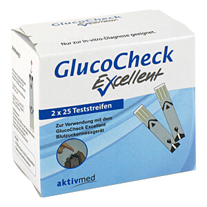 GLUCOCHECK Excellent Teststreifen