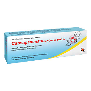 CAPSAGAMMA Dolor Creme 0,05 prozent