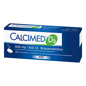 CALCIMED D3 600 mg-400 I.E. Brausetabletten