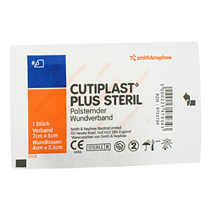 CUTIPLAST Plus steril 5x7 cm Verband