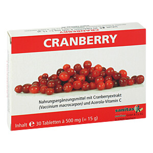 CRANBERRY TABLETTEN