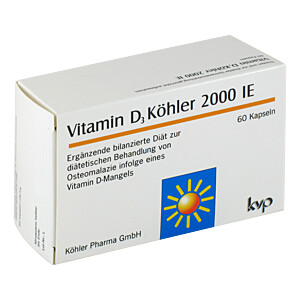 VITAMIN D3 KÖHLER 2.000 I.E. Kapseln