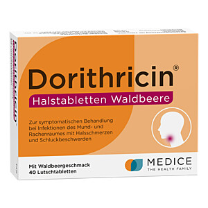 DORITHRICIN Halstabletten Waldbeere