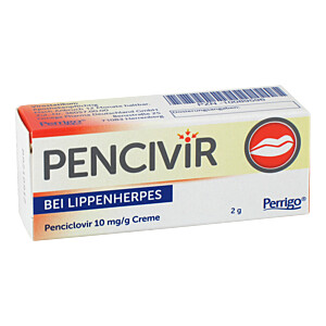 PENCIVIR bei Lippenherpes Creme