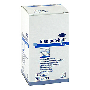 IDEALAST-haft color Binde 10 cmx4 m blau