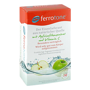 FERROTONE Eisen m.Apfelkonzentrat u.Vitamin C Beutel