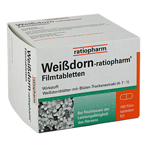 WEISSDORN-RATIOPHARM Filmtabletten