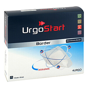 URGOSTART Border 10x10 cm Schaumstoffwundverband