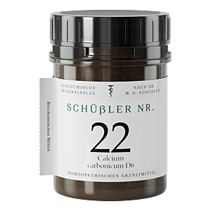 SCHÜSSLER NR.22 Calcium carbonicum D 6 Tabletten