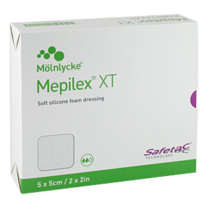 MEPILEX XT 5x5 cm Schaumverband