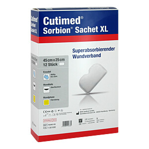 CUTIMED Sorbion Sachet Wundauflage XL 25x45 cm