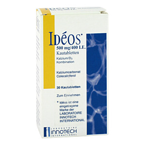 IDEOS 500 mg-400 I.E. Kautabletten