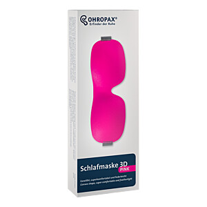 OHROPAX Schlafmaske 3D pink