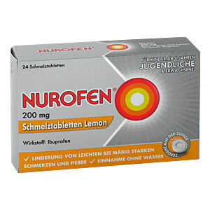 NUROFEN 200 mg Schmelztabletten Lemon