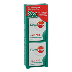 LACTOSTOP 5.500 FCC Tabletten Klickspender Dop.Pa.