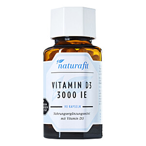 NATURAFIT Vitamin D3 3.000 I.E. Kapseln