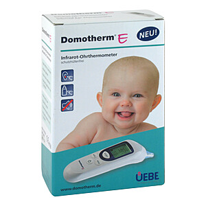 DOMOTHERM E Infrarot-Ohrthermometer schutzhül.frei