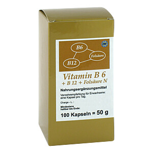 VITAMIN B6+B12+Folsäure N Kapseln