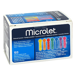 MICROLET Lanzetten farbig