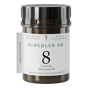 SCHÜSSLER NR.8 Natrium chloratum D 6 Tabletten