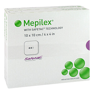 MEPILEX 10x10 cm Schaumverband